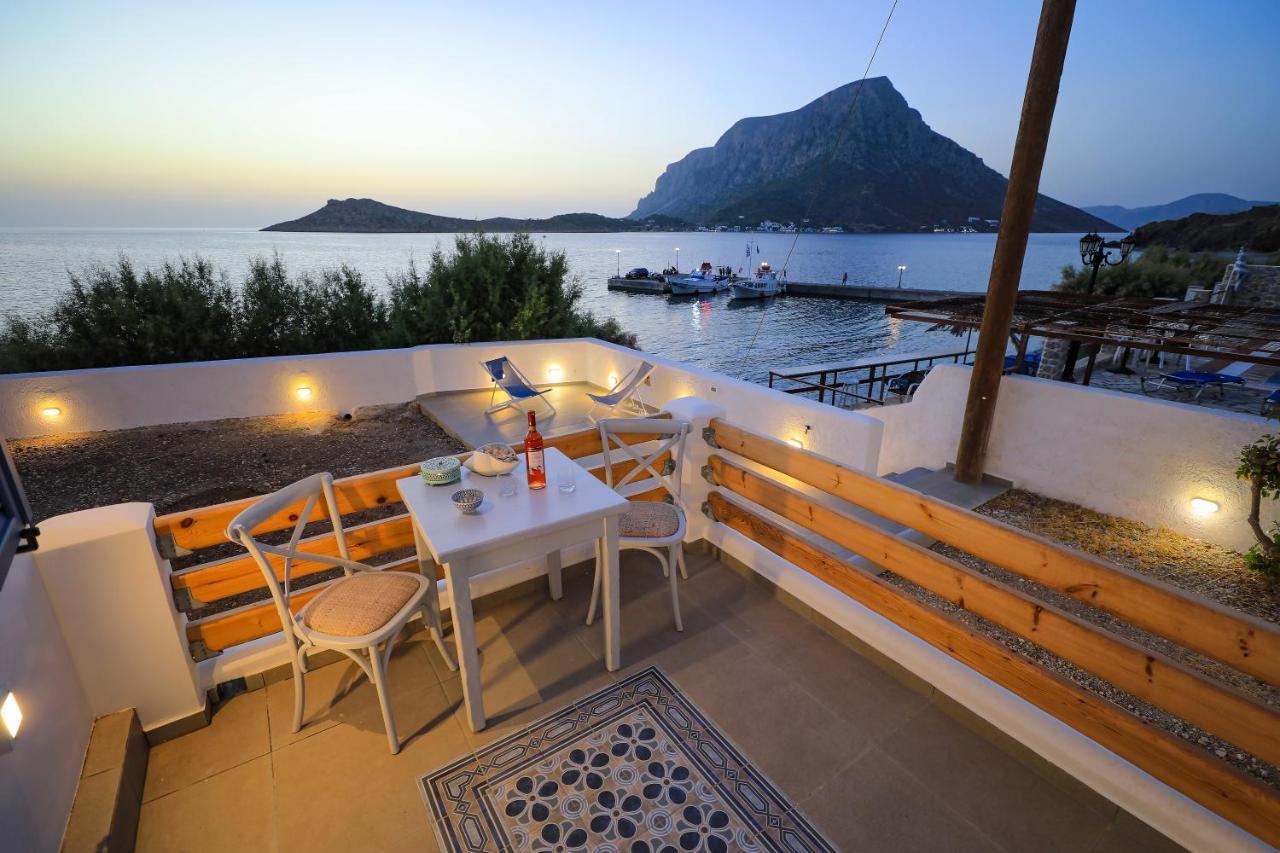 Villa Maria - Seashore Serenity Villa At Myrties Beach Kalymnos Exterior foto